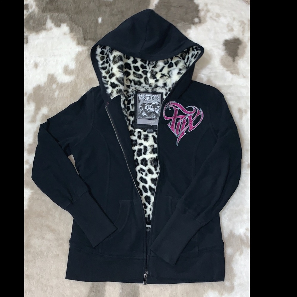 Fox Zip-up Hoodie